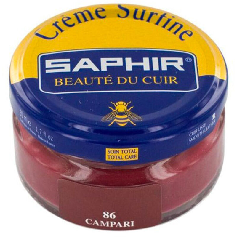 Cirage Crème Surfine Pommadier SAPHIR, 50 ml CAMPARI