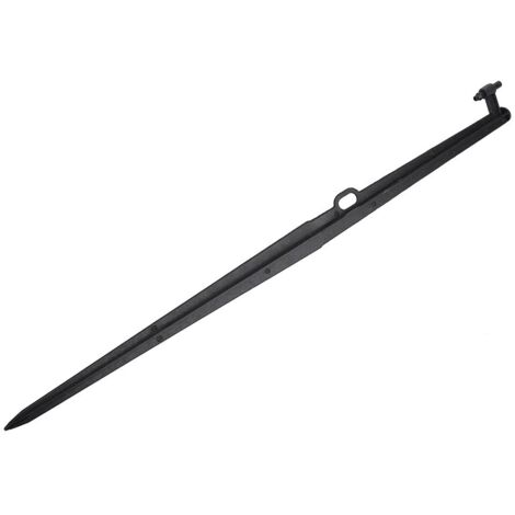 Kit d'arrosage vertical de 50 cm, tige de support, outils de buse de brumisation, taille raisonnable et légère pour verger, pépinière, irrigation des fleurs de pelouse(Un paquet de 20)
