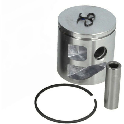Kit d'assemblage piston [Qualité d'origine] Parfaitement compatible avec les moteurs de tronçonneuses PARTNER séries 840/842/742 et MCCULLOCH séries 742/842