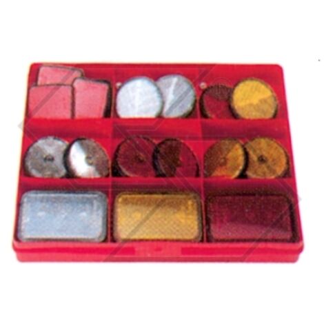 Kit d'assortiment de réflecteurs 29 PZ pour tracteur agricole NEWGARDENSTORE