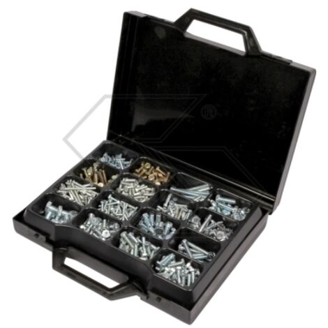 Kit d'assortiment de vis galvanisées 800 pcs NEWGARDENSTORE pour divers luminaires