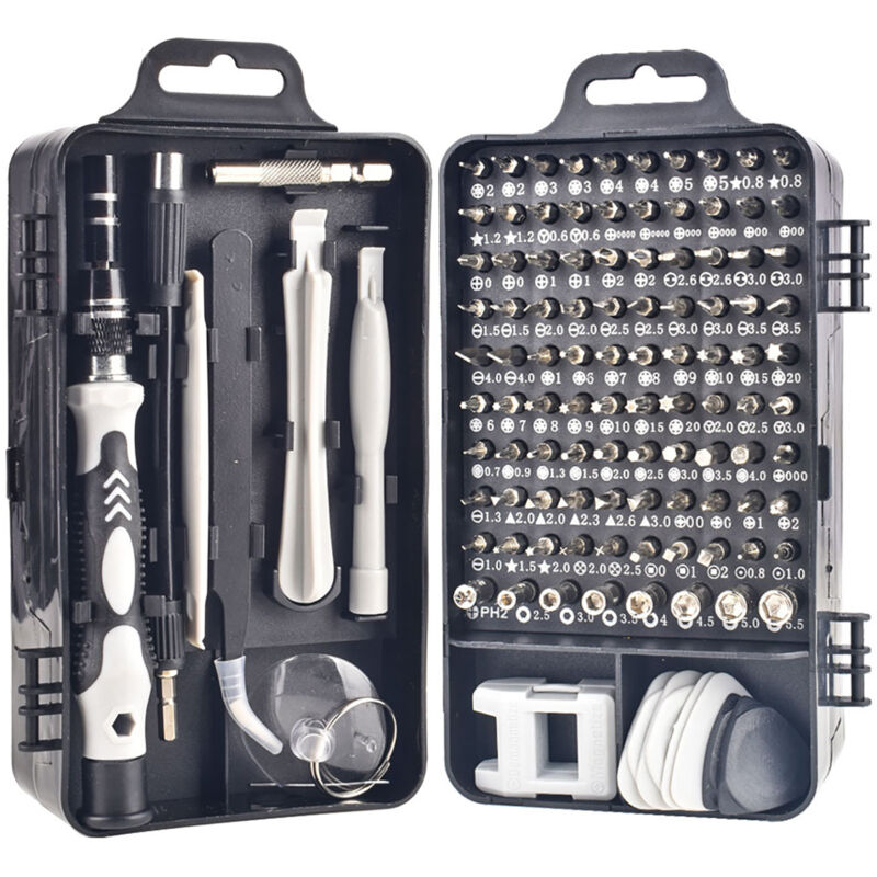 Kit d'assortiment d'embouts en acier au Chrome Vanadium, jeu de réparation de tournevis pour le retrait de la montre et du téléphone portable