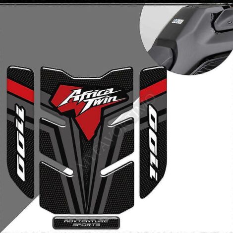 Kit d'autocollants et de protection de réservoir pour Honda Africa Twin CRF1100/CRF 1100 L Adventure Sport (modèles 2019, 2020 et 2021) - Africa Twin 2