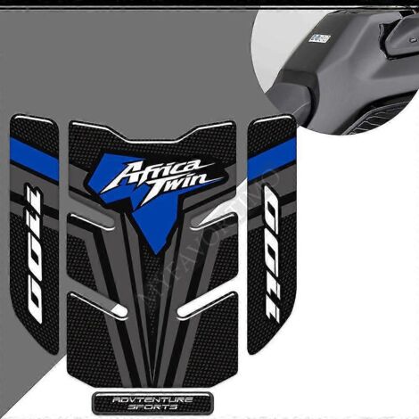 Kit d'autocollants et de protection de réservoir pour Honda Africa Twin CRF1100 L Adventure Sport (modèles 2019, 2020 et 2021).