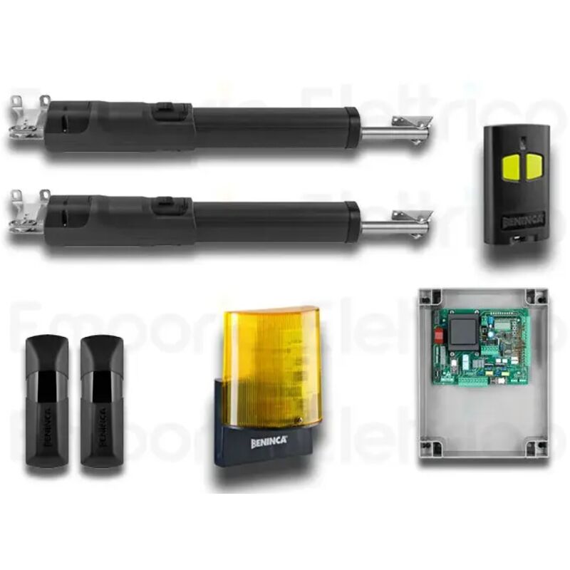 Kit d'automatisation pour portails battants 230vac ktom30me.b 959003364 - Beninca