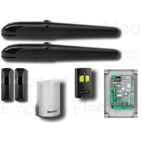 Kit d'automatisation pour portail battant BENINCA' BOB 24V KBOB3024E.DK KBOB2124E 959002419 BOB2124E