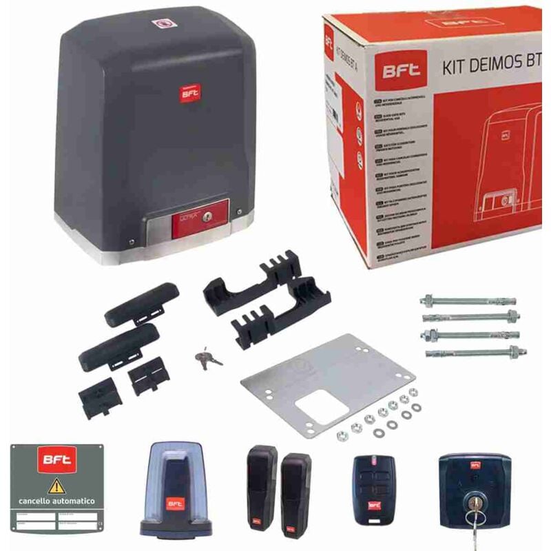 Kit d'automatisation pour portail coulissant 24 v BFT deimos ultra bt A400 R925264 00002 2611815