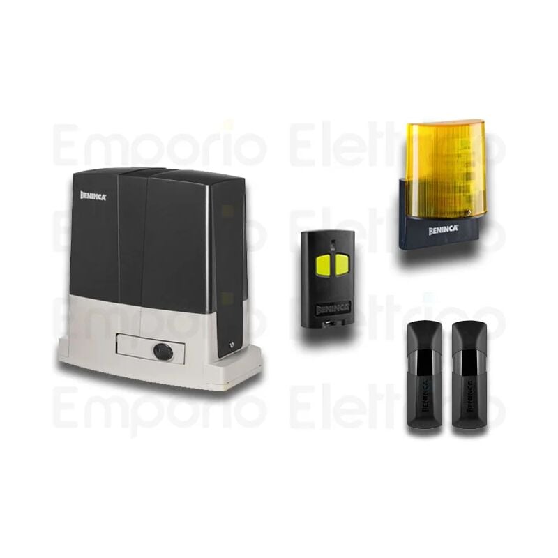 Kit d'automatisation pour portails coulissants 230Vac kbull6me 959003954 - Beninca