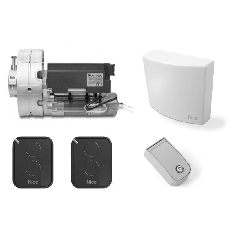 Kit d'automatisation pour volets roulants Volet roulant 170 Kg Nice rondo RN2040E02KCE