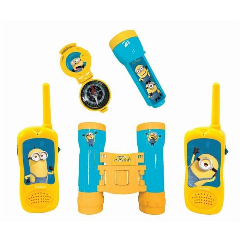 Lexibook - Kit d'aventurier avec Talkie-Walkies portée 120m Les Minions
