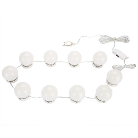 Kit de 10 ampoules LED pour miroir de maquillage, lampe de vanité et projecteurs de lentilles