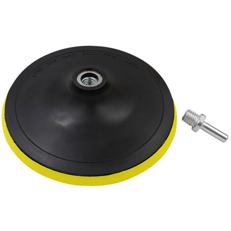 Kit de 10 disques à polir pour voiture, pads de lustrage et cirage avec adaptateur pour perceuse 5 pouces