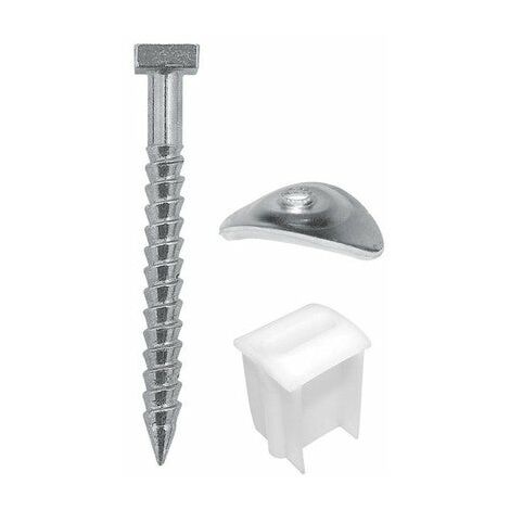 Kit De 10 Fixations, L.120 Mm Métal Bol-Fixations
