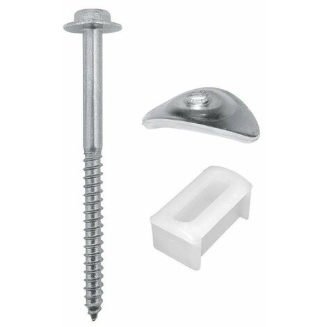 Kit De 10 Fixations, L.60 Mm Métal Bol-Fixations