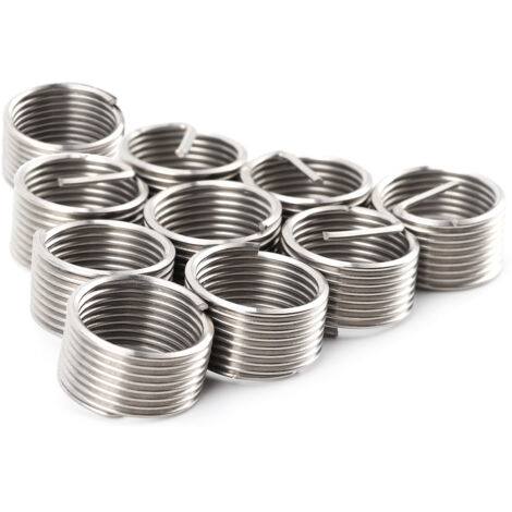Kit de 10 inserts filetés pour réparation et conversion métrique/impériale, M16 x 1.5 x 1D
