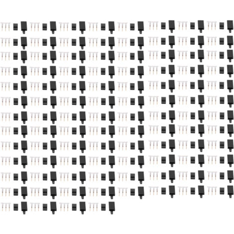 Kit de 100 connecteurs JST 3 broches 11.041 avec crochet pour servos RC et modélisme aérien