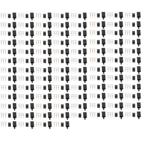Kit de 100 connecteurs JST 3 broches 11.041 avec crochet pour servos RC et modélisme aérien