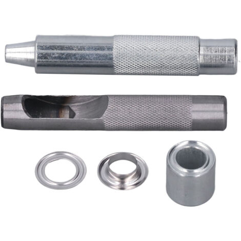 Kit de 100 Œillets avec Outils d'Installation, Diamètre 12MM pour Boutons et Boucles en Toile