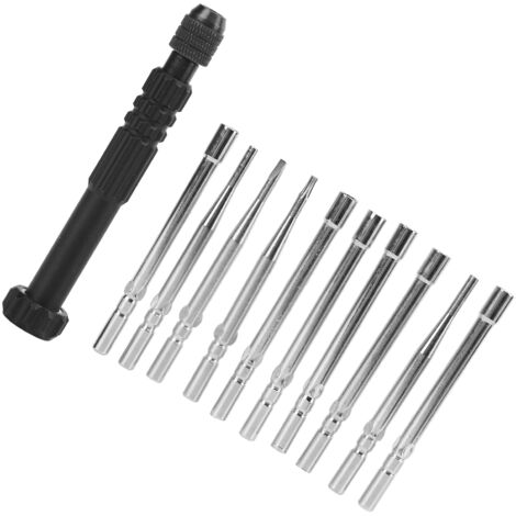 Kit de 11 pièces pour réglage carburateur, tournevis et coupe-fil pour tronçonneuse et débroussailleuse