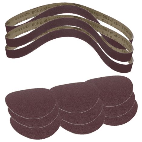 Lot De 45 Bandes Abrasives MOVIRON Pour Affûteur Work Sharp Ken Onion – Grain 80-5000 (neuf)