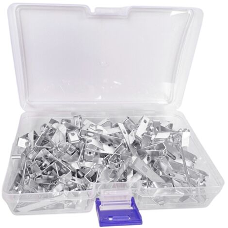 Kit de 120 crochets de suspension robustes pour cadres, toiles et miroirs.-AquaForge