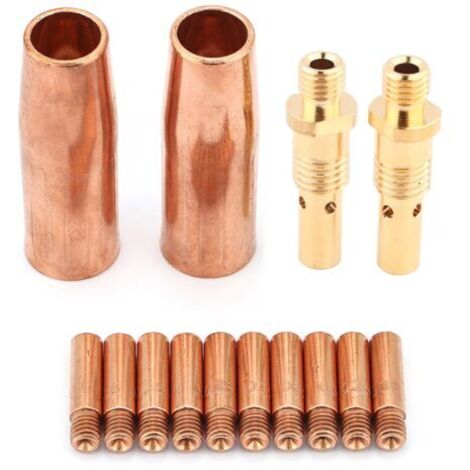 Kit de 14 embouts diffuseurs pour pistolet de soudage MIG Tweco