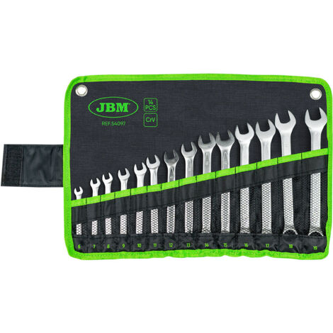 KIT DE 14 LLAVES COMBINADAS JBM 54097