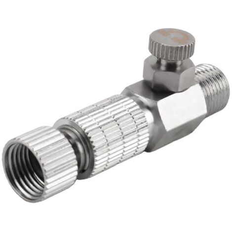 Kit de 15 adaptateurs pour aérographe avec raccord rapide et connecteur argenté