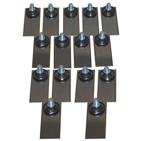 Kit de 15 lames robot-tondeuse et vis BELROBOTICS BR12370