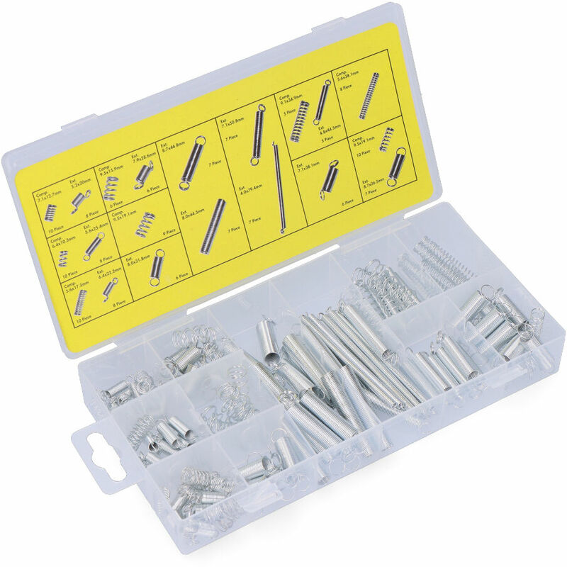 

Kit de 150 muelles tamaños varios - Benson Tools