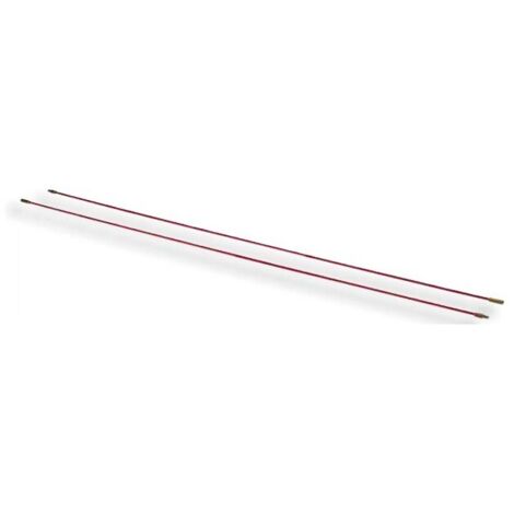 .kit de 2 baguettes diamètre 5 mm long 2m