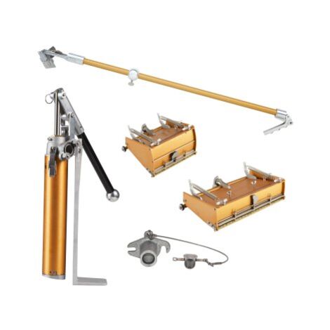 Kit de 2 boîtes de finition 17,8 cm et 30 cm – Manche de finition 107 cm – Pour travaux de décoration intérieure – Tapetech