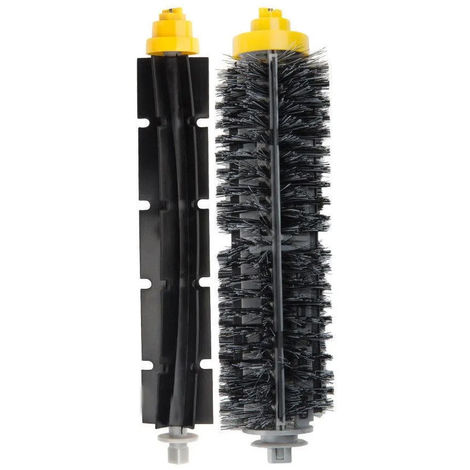 HOBBYTECH Kit de 2 Brosses à rouleaux pour Aspirateur iRobot Roomba Serie 585 595 600 605 610 616 620 625 630 631 632 639 650 651 680 681 691 696 700 720 750 760 765 770 772 772e 774 775 776 776p 780 782 782e 785 786 786p 790 Hobby Tech