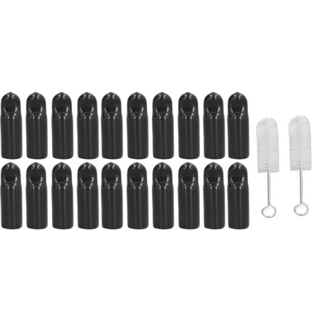 Kit de 2 Brosses et 20 Protège-Robinet Bière, Étanchéité Efficace, Nettoyage Facile Robinet à Bière