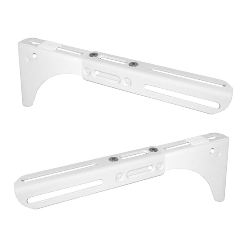 Kit de 2 consoles de lavabo réglable - Peinture epoxy - Ajustable de 210 mm à 230 mm RAM