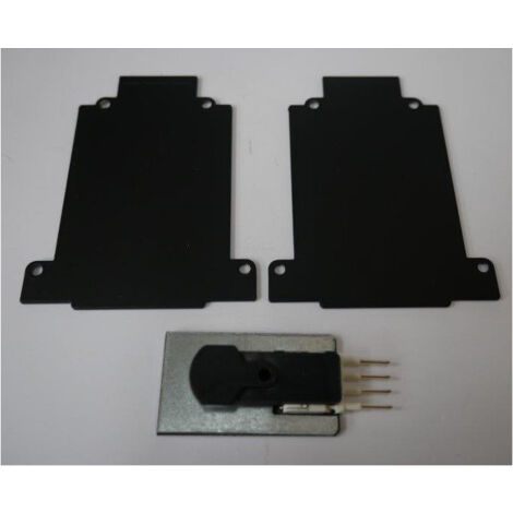 Kit de 2 embouts noirs magnétiques + electrique pour profilé rail encastré TBT 24V avec THE RUNNING MAGNET Flos