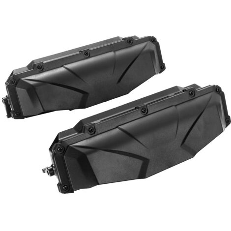 Kit de 2 grilles d'aération de pare-brise UTV - Accessoires de dégivrage pour pare-brise en polycarbonate à revêtement dur - Compatible avec Can Am Maverick X3