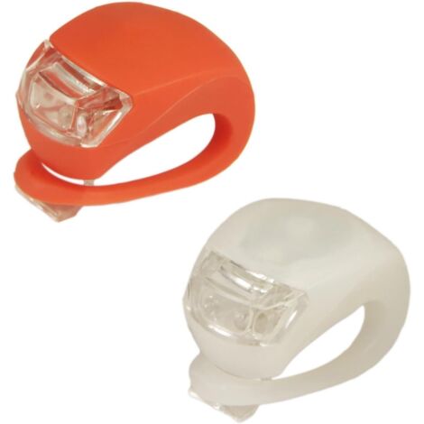 Kit de 2 lumières LED pour vélo de sécurité Avant et arrière vélo