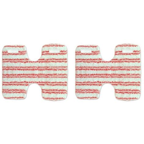 Kit de 2 mopas universales de microfibra para Limpiadora a Vapor POLTI PAEU0316