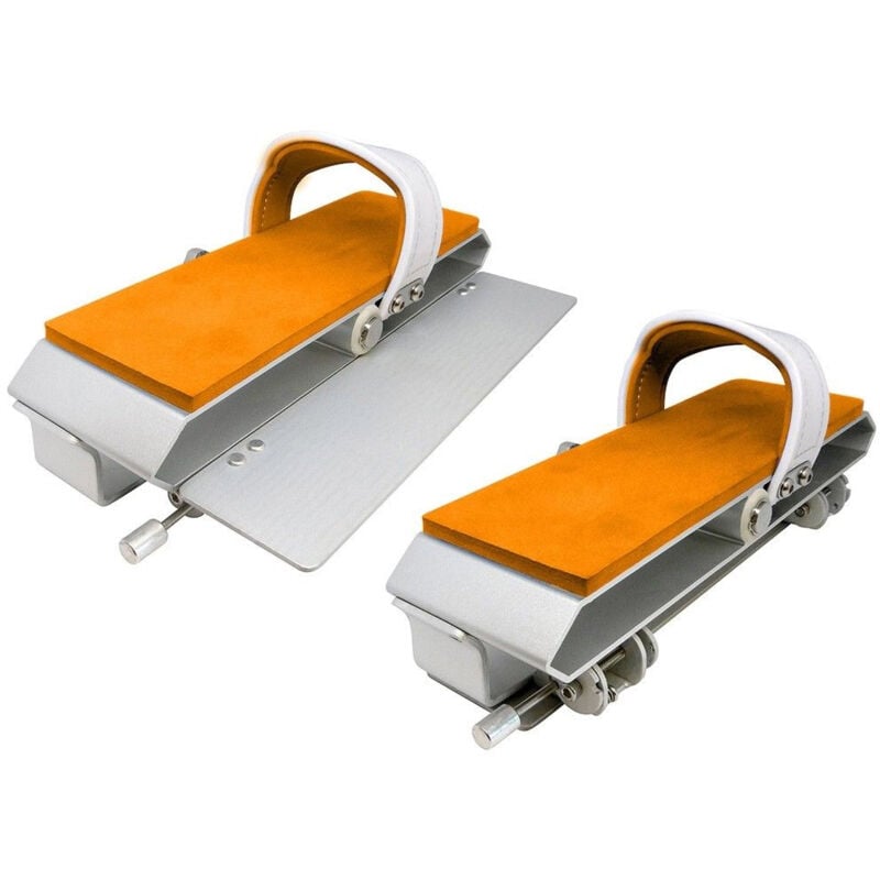 Waterflex - Kit de 2 pédales à clapet double vitesse ads pour vélos piscine coloris orange