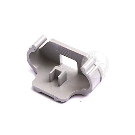 Kit de 2 pièces de Embouts plastique avant (ORIGINAL Beko) pour rail de panier de lave-vaisselle, référence: 1732840100