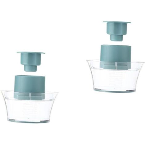 Kit de 2 piezas para remover maíz, exprimidor eléctrico, espiralizador, removedor de mazorcas de maíz, sellador, exprimidor eléctrico de limón, pelador, color azul cielo