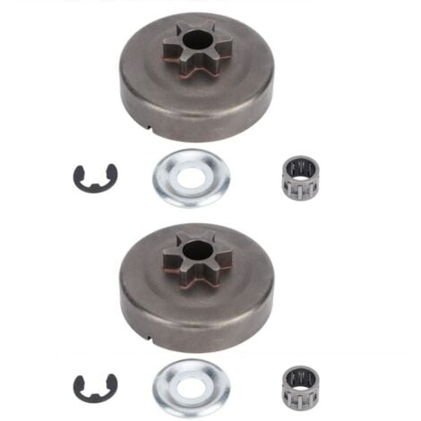 PECCPLNOM Kit de 2 pignons de tambour d'embrayage pour STIHL 017 018 021 023 025 MS170 MS180 MS210 MS230 MS250 1123 640 2003