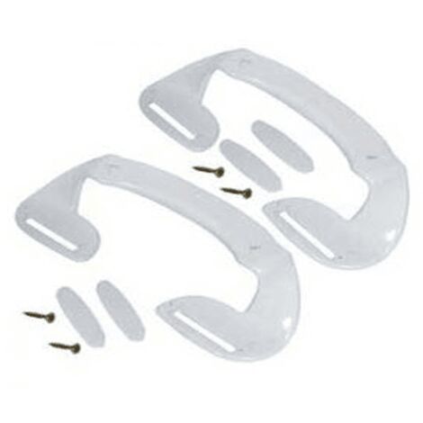 KIT DE 2 POIGNEES UNIVERSELLES LONG 185 POUR REFRIGERATEUR - 996.647