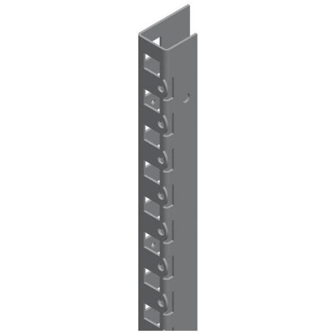 Kit de 2 profilés d'adaptation verticale H: 1200mm pour côtés avant et arrière Spacial SM Schneider