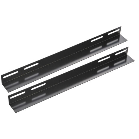 Kit de 2 rails en L pour rack mural 19'', Longueur 450mm