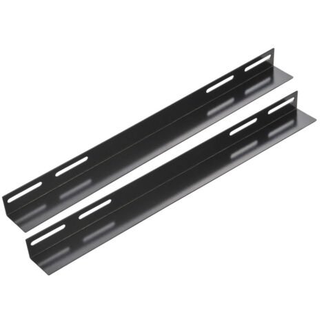 Kit de 2 rails en L pour rack sol 19'', Longueur 500mm