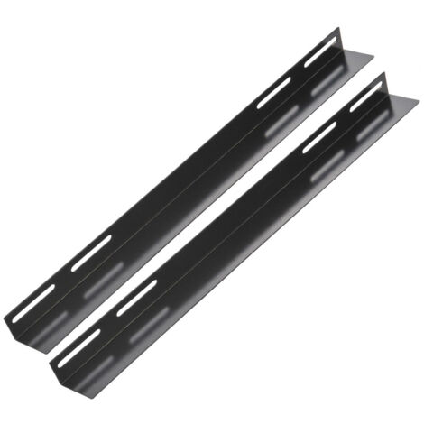 Kit de 2 rails en L pour rack sol 19'', Longueur 700mm