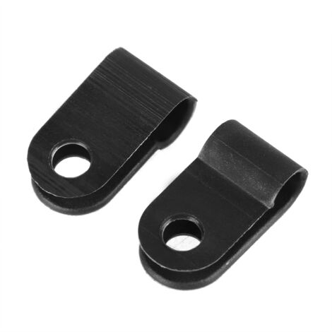 Kit de 200 attaches en nylon noir pour câbles, fils et tuyaux - Assortiment de colliers de serrage