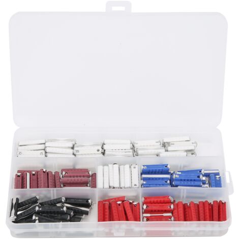 Kit de 200 fusibles torpille 5A 8A 16A 25A 40A pour véhicules d'Europe de l'Est